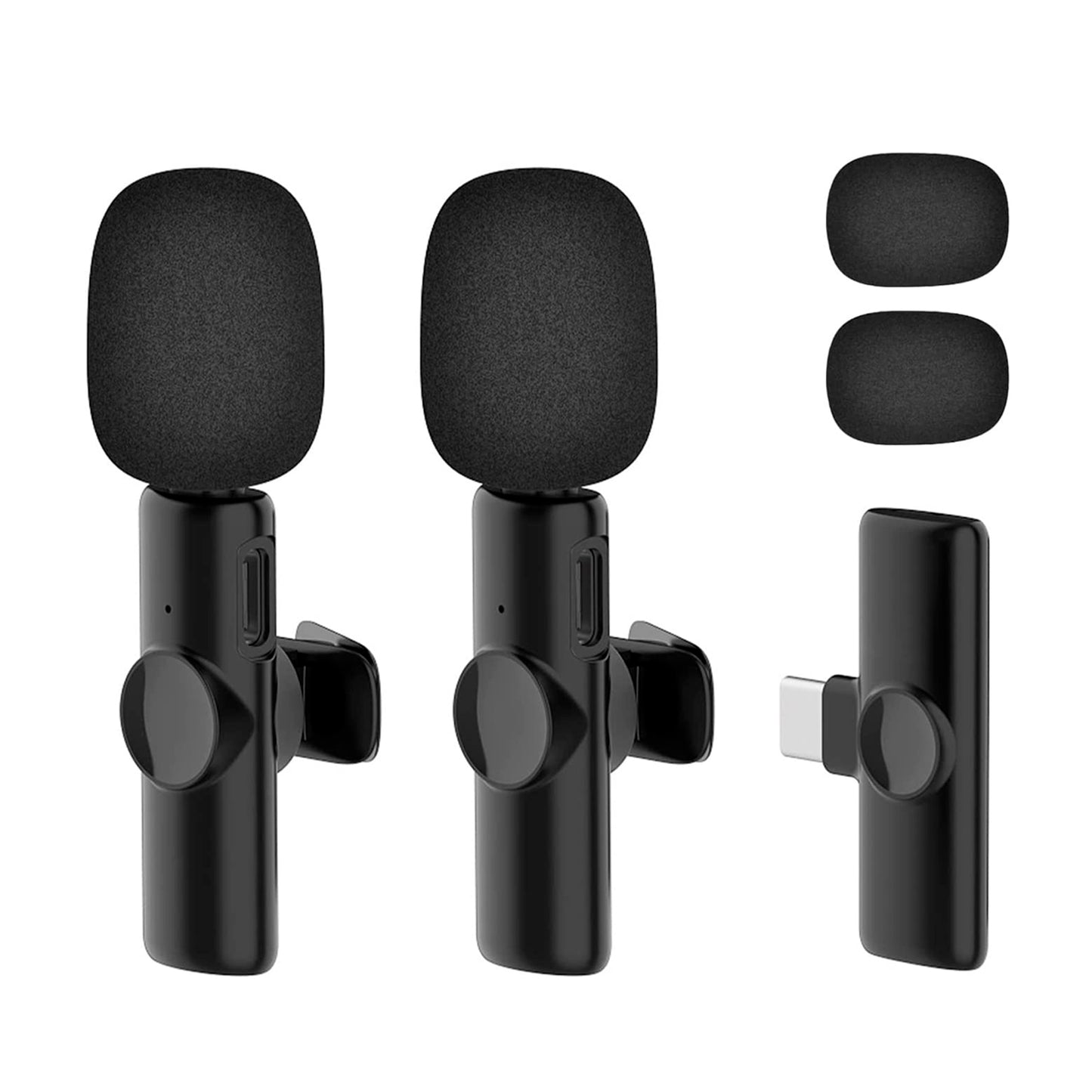 Microfone Lapela Sem Fio K11 Para iPhone
